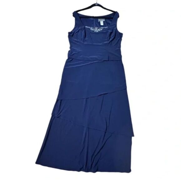 Alex Evenings Blue Gown sz 18